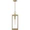 Quoizel Westover 1-Light Antique Brass Outdoor Hanging Lantern WVR1907A - alternate 4